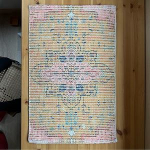 Anthro Boho Bathmat Small Rug or doormat